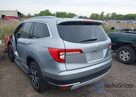 2019 Honda Pilot Elite из США, поврежденный, VIN 5FNYF6H01KB000991